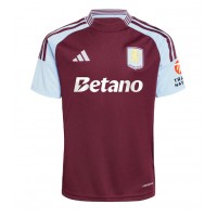 Camisa de time de futebol Aston Villa Boubacar Kamara #44 Replicas 1º Equipamento 2024-25 Manga Curta